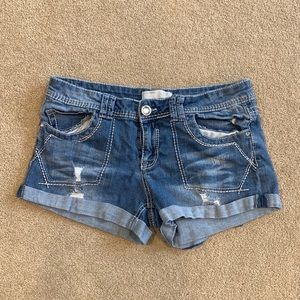 Jean shorts